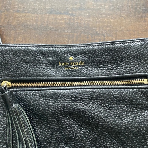 Kate Spade Black Crossbody Bag Sleek Design - Picture 6 of 16